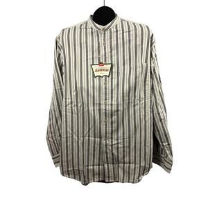 Vintage Levi’s Striped Button Shirt Men’s Medium 90s Jeanswear Casual Dress